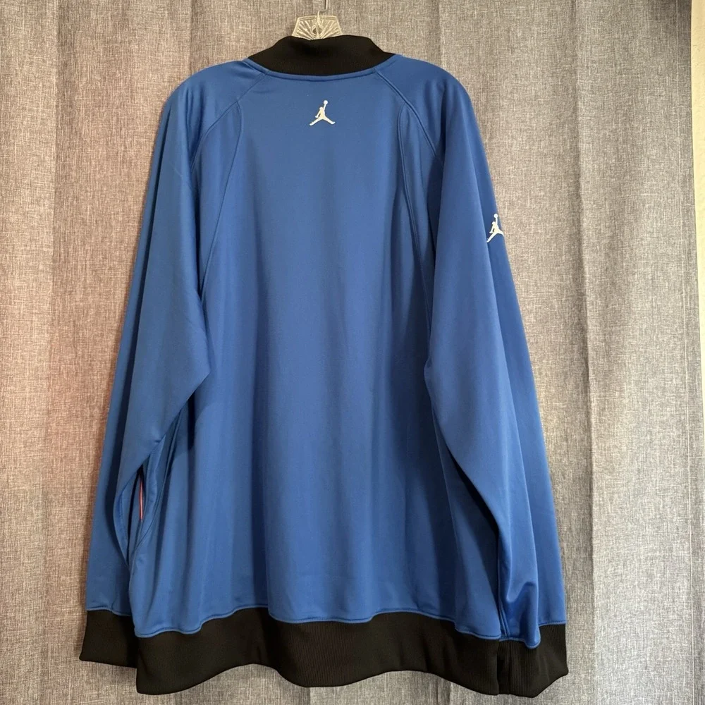 Jordan Blue & Orange Carmelo Anthony Full‎ Zip Sport Track Jacket Size 2XL